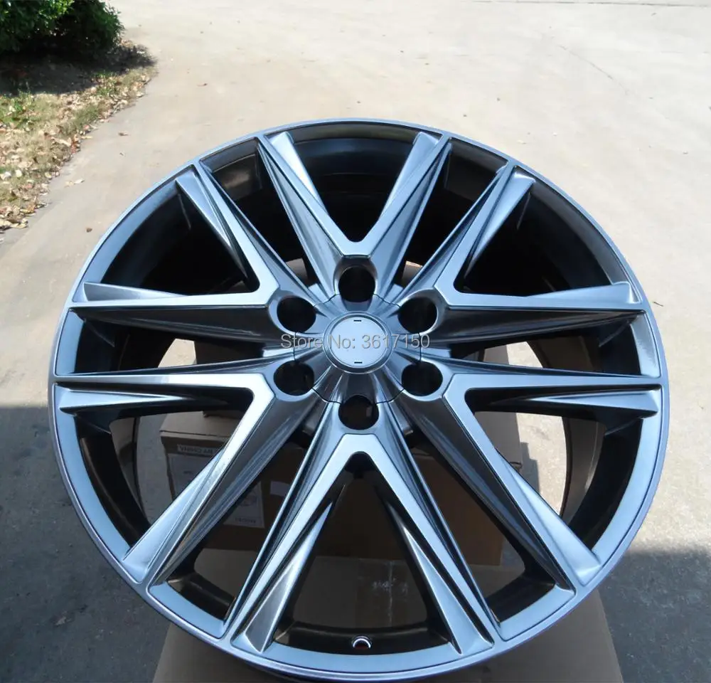 22x9J колесные диски PCD 6*139,7 центральный диаметр 106 мм ET25 с колпачками ступицы(минимальный заказ 2 шт