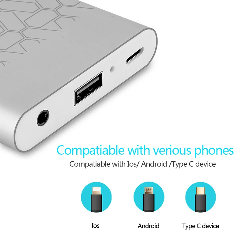 DOITOP Universale Converter HD 1080 p HDMI Connessione VGA Video Adattatore Audio Per iPhone Samsun