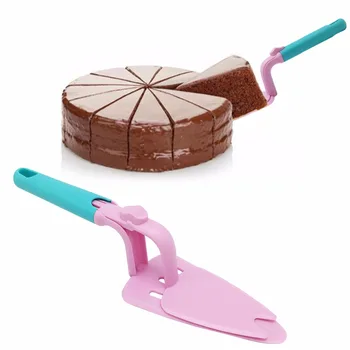 

2017 Pushable Cake and Pie Server Easy Release Ice Cream Cake Cutter Holder DIY Dessert Tools Pizza Shove Baking Accessories