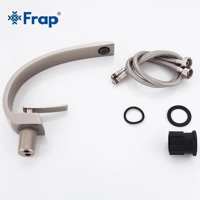 Frap new bath Basin Faucet Brass Chrome Faucet Brush Nickel Sink Mixer Tap Vanity Hot Cold Frap new bath Basin Faucet Brass Chrome Faucet Brush Nickel Sink Mixer Tap Vanity Hot Cold Water Bathroom Faucets y10004/5/6/7
