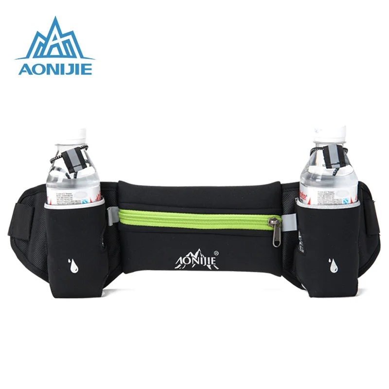 AONIJIE Marathon Water Bottle Pack Hydration Belt Running Jogging