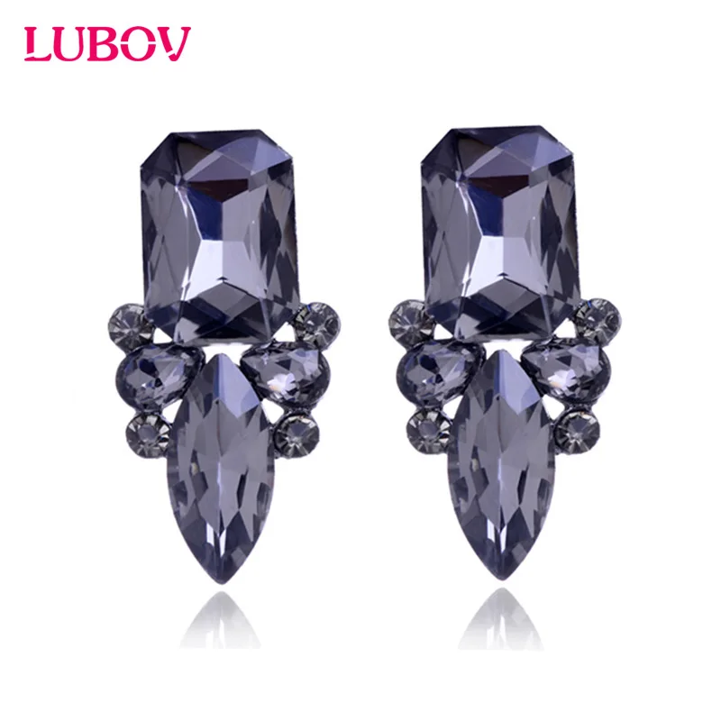 Женские серьги гвоздики с кристаллами 8 цветов|stud earrings|stud earrings for womenearrings women |
