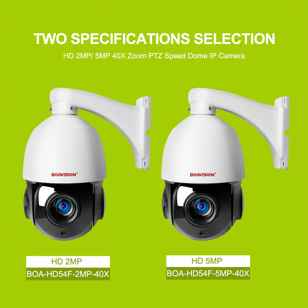 Clearance HD 1080P 5MP PTZ IP Camera ONVIF Super 40X Zoom Mini 4 Inch Speed Dome Camera Outdoor IP66 CCTV Security Surveillance Camera 1