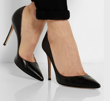 

Women Pumps 2015 Plus Size Slip On High Thin Heels New Arrive Cheap Modest Fashion Back Woman Shoes Zapatos Hombre Sandalias