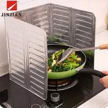 Фольга для кухонной плиты для предотвращения масляных брызг жаростойкая Легкая очистка сковорода защита от брызг Масла Кухонные аксессуары