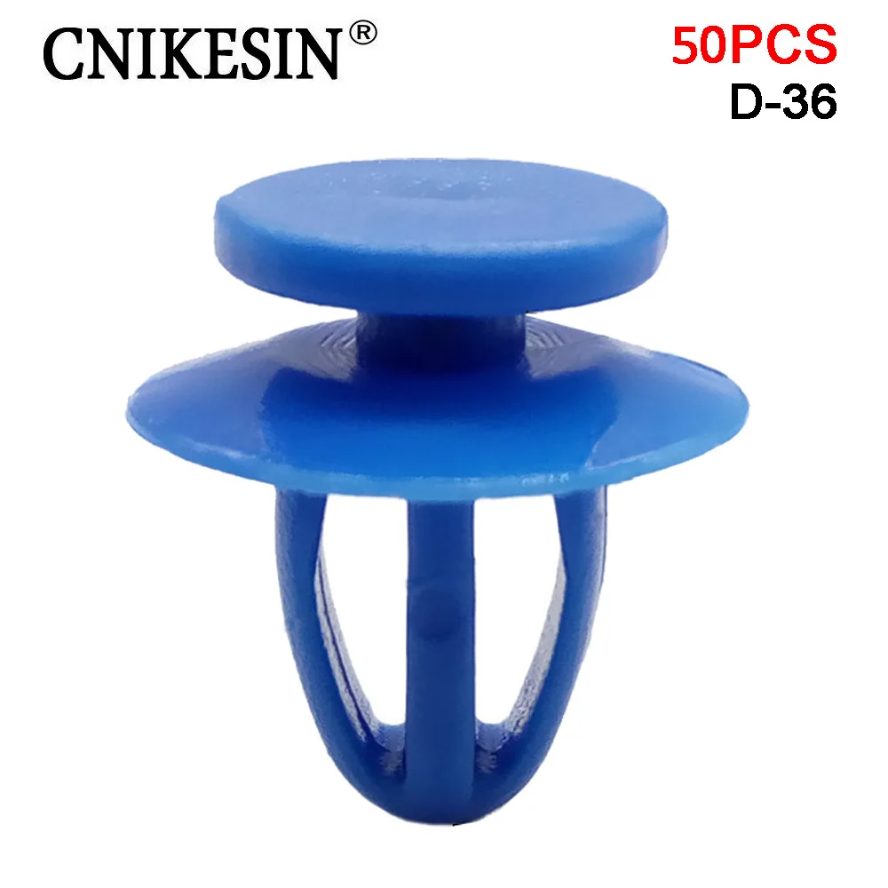 Ckikesin 50 шт. фиксаторы для панели дверей нейлоновые фиксированные клипсы