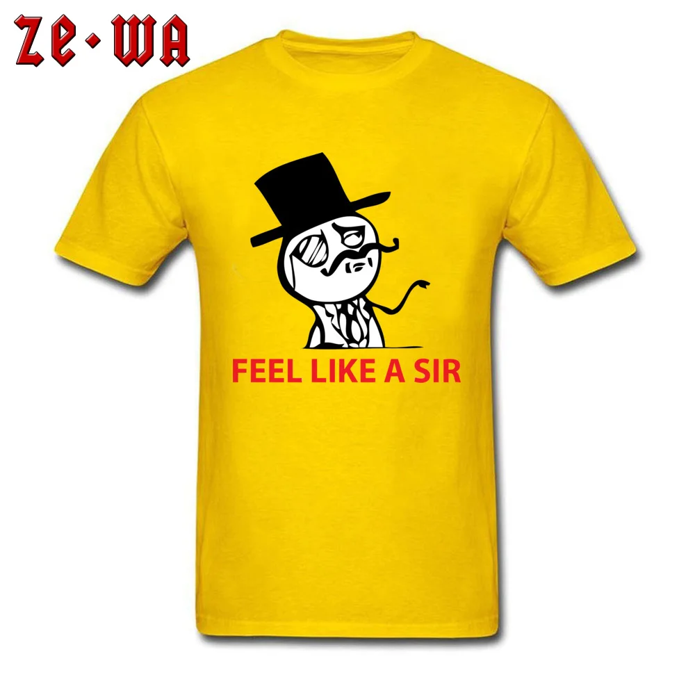 Fashionable 11201897Y T-shirts New Coming Autumn Short Sleeve Round Neck Tops Tees 100% Cotton Mens Gift Tops Shirt 11201897Y yellow