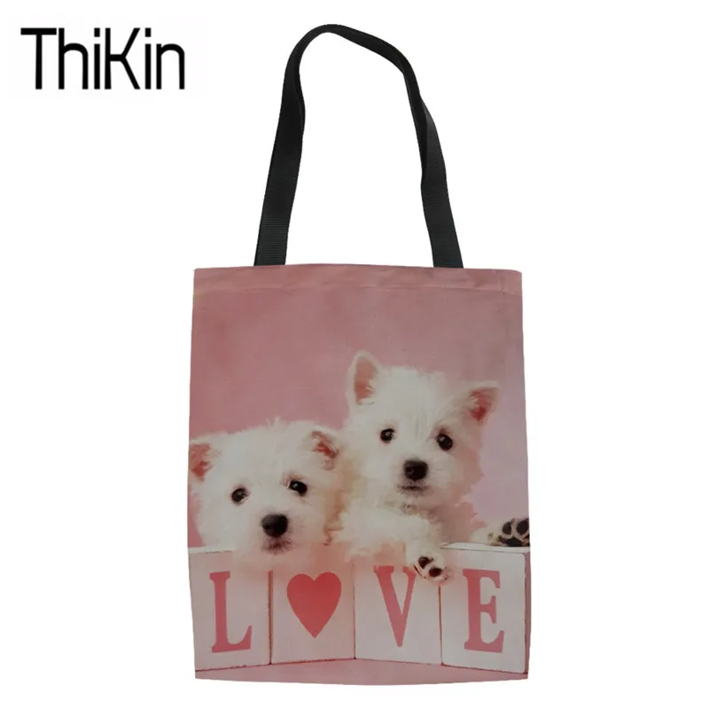 Женская сумка тоут на плечо THIKIN West Highland Terrier|Хозяйственные сумки| |