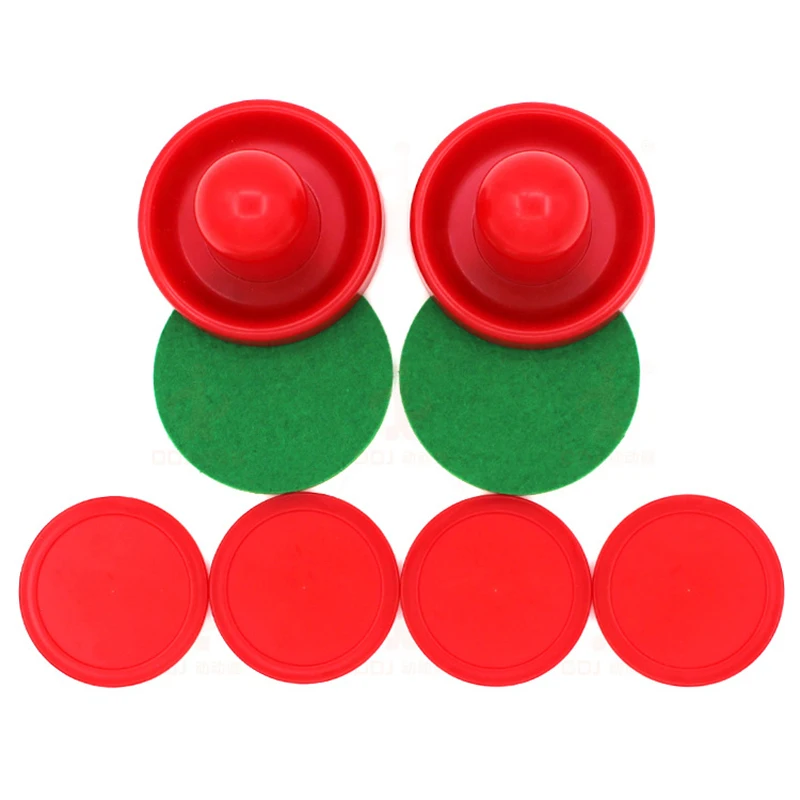 

Dropship Air Hockey 96mm Goalies & 60mm Puck Felt Pusher Mallet Adult Table Games Entertainments Toys