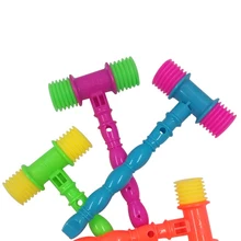 Новинка 1 шт. случайный цвет унисекс дети Молот для Оглушения игрушка Хлопушка забавная Милая трубка для курения в форме молотка вокальный стук игрушка детский подарок