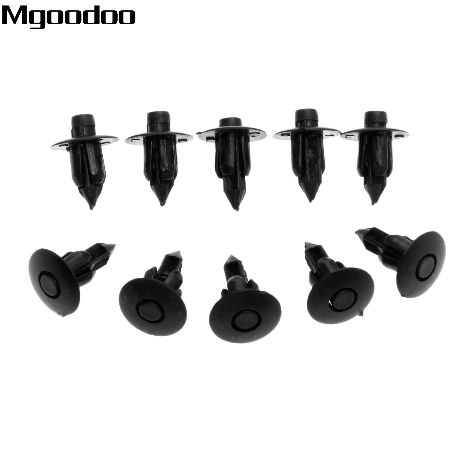 10PCS Plastic Retainers Fastener Door Trim Panel For Lexus /& Toyota