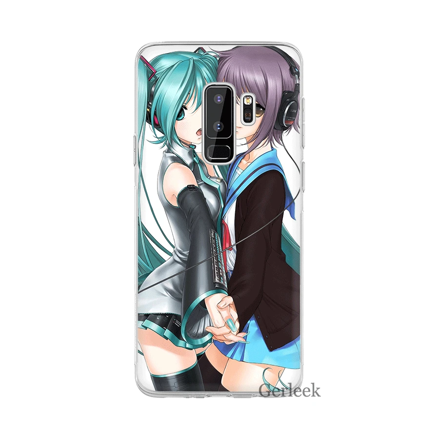 Чехол для телефона Desxz Anime Girl Samsung Galaxy A10 A30 A40 A50 A70 M10 M20 M30 Note 8 9|Чехлы-накладки| |