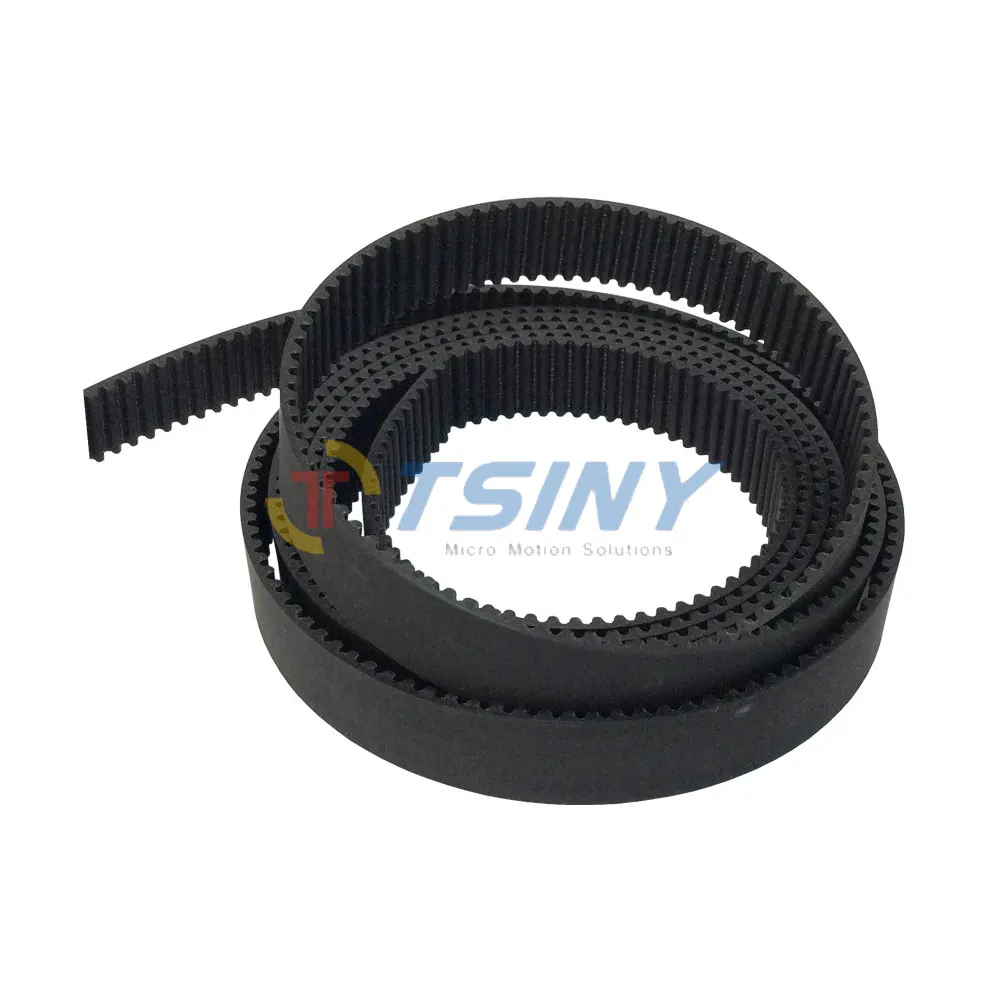 

3D Printer Accessories 3M PU Timing Belt 2Meter Open Ended HTD Arc tooth belt Fit for 3M Timing Belt Pulley