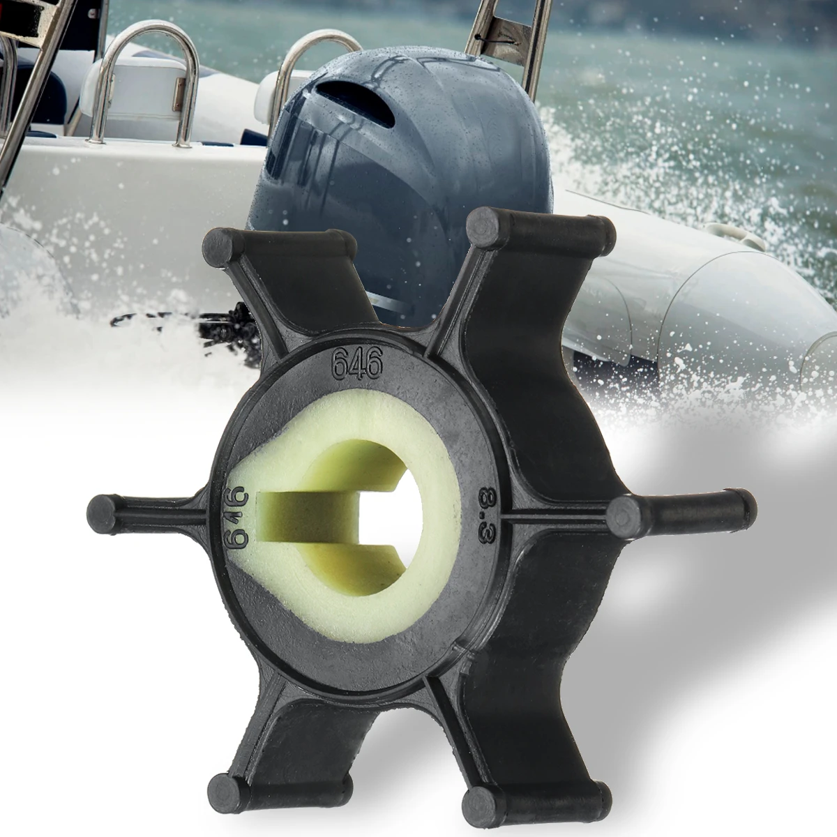 for Yamaha 2HP Boat Outboard Motor 646 44352 01 Replacement Water Pump