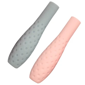 

2PCS Drop Resistance Protective Sleeve Accessories Durable Grip Holder Soft Silicone Handle Cover Solid Stylus For Apple Pencil