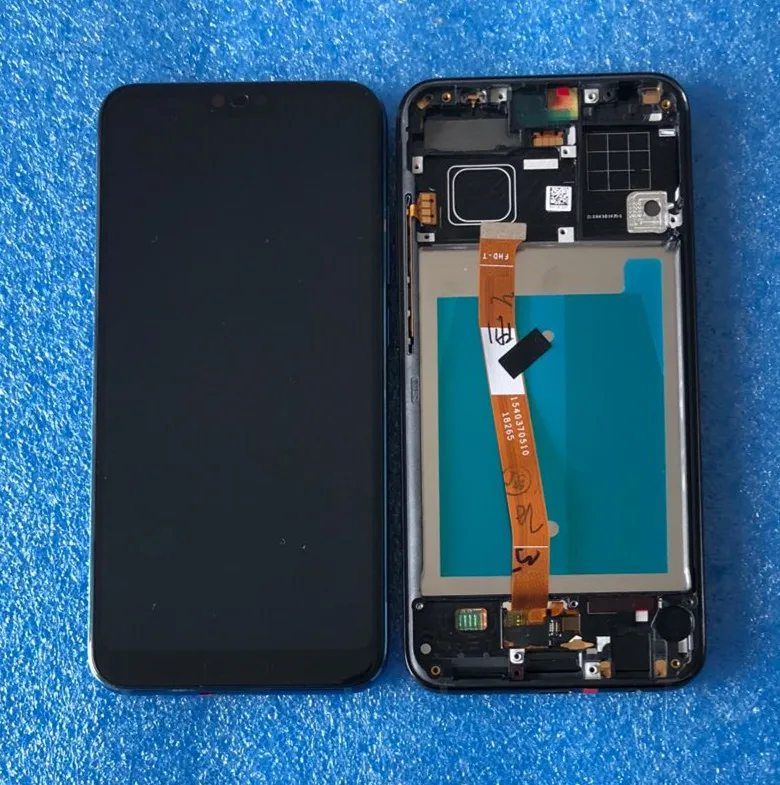 

Original For 5.84" Huawei Honor 10 Axisinternational LCD Display Screen+Touch Digitizer With Frame Assembly For Honor 10 Display