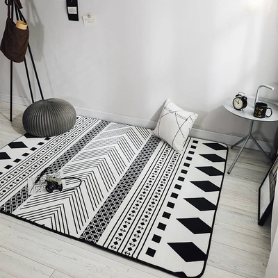 

Flannel football pattern large area carpets for living room Coffee table bedside blanket Child room Crawl floor Mat Rug/Carpet