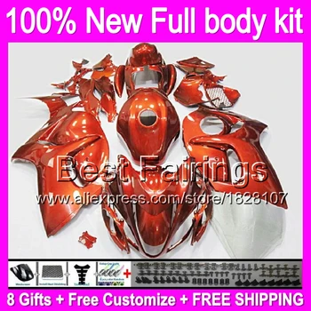 

Fairing Glossy orange For SUZUKI Hayabusa GSXR1300 2012 2013 2014 2015 19B80 GSXR 1300 GSX R1300 08 09 10 11 12 13 14 15 +Decal