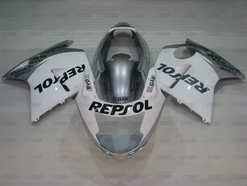

CBR1100XX 1996 - 2005 Fairings CBR1100 XX 2001 Fairing CBR 1100 XX 1999 Silver White Repsol Fairing