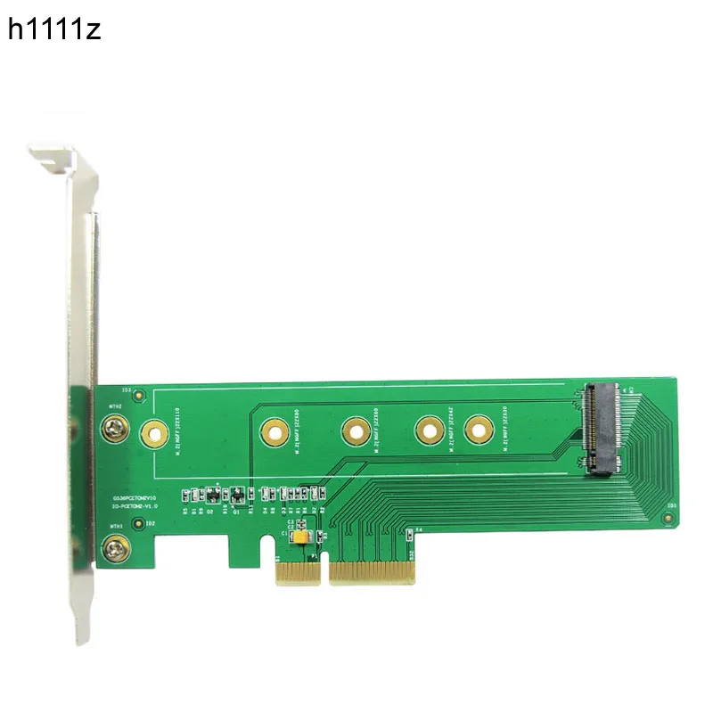 Плата PCIE на M2 адаптер M.2 NGFF M key NVMe PCI e 3 0x4 Express для SSD 22110 2280 2260 2242 2230|Платы расширения|