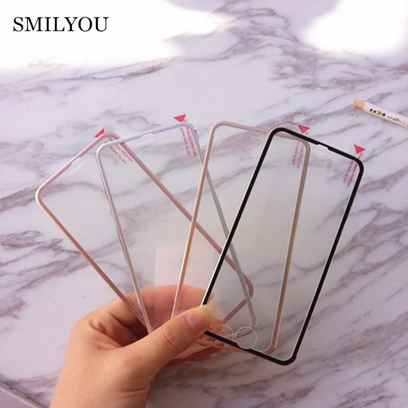 Защитная пленка для экрана SMILYOU HD iPhone 6 6s 7 8 Plus 7Plus из закаленного стекла с 3D