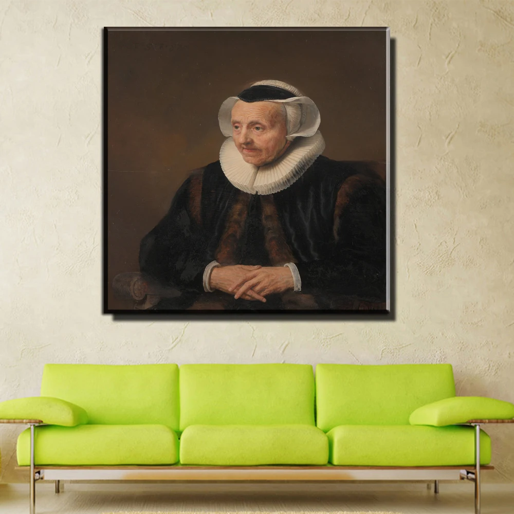 

ZZ884 Rembrandt Harmenszoon van Rijn Canvas Oil Painting Prints Poster For Study Room and Living Room decoration