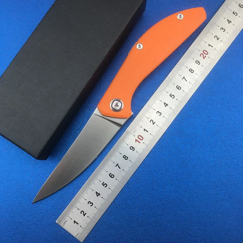 

LEMIFSHE good quality SIGMA folding knife D2 G10+Steel lining handle hunting survival camping knives pocket EDC practical tools