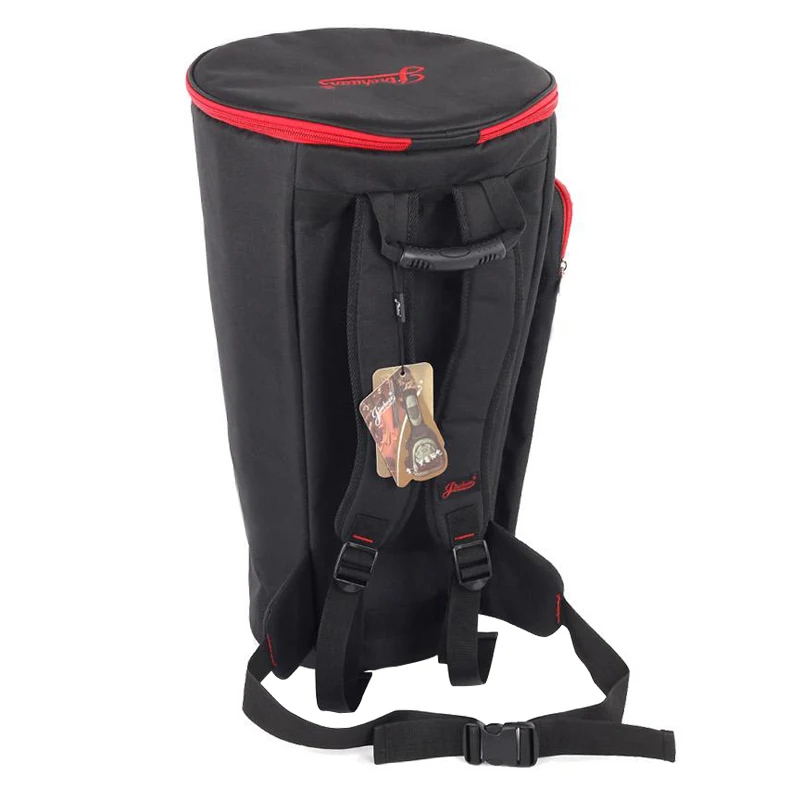8 10 12 13 djembe bag thick shockproof africa drum bags tambourine shoulders back waterproof instrument package pin