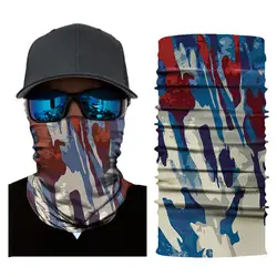 3D Camo Балаклава Велосипед Бандана Маска Кемпинг Походные шарфы волшебный платок шею Army повязка Камуфляж бандана