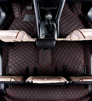 

High quality! Custom special floor mats for Acura MDX 7 seats 2017-2014 Easy to clean durable carpets for MDX 2015,Free shipping