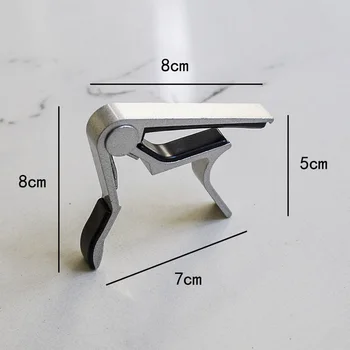 

Guitar Tune Clamp Key Trigger Capo Accessories Metal For Acoustic Electric Musical Instruments B2Cshop