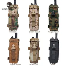 Emersongear Molle 152 радио чехол военный Радио Чехол Emerson тактический черный джунгли цифровой EM6059