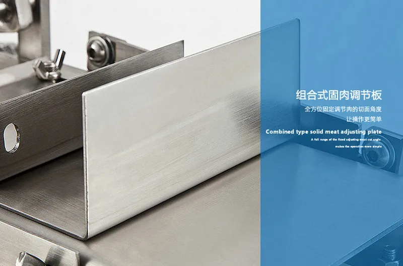 meat cutting machine, frozen meat roll slicer (7)