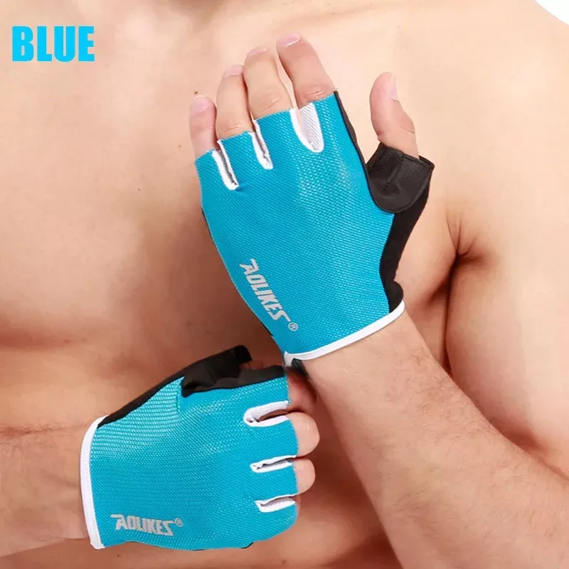 1 Pair Fitness Gym Wear Weight Lifting Training Cycling Gym Fitness Gloves Training Gym Gloves Body Building Gloves