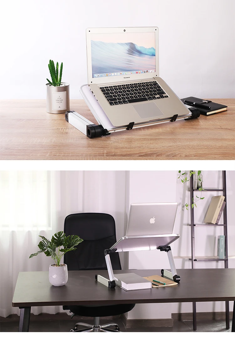 Многофункциональная эргономичная Мобильная подставка для ноутбука в кровати/диване использовать ноутбук стол для MacBook Air/Pro ThinkPad Dell hp