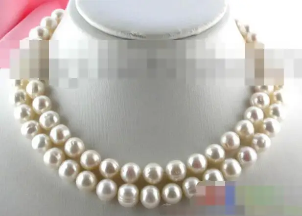 

song voge gem nanJ2267 WHITE ROUND FRESHWATER CULTURED PEARL NECKLACE