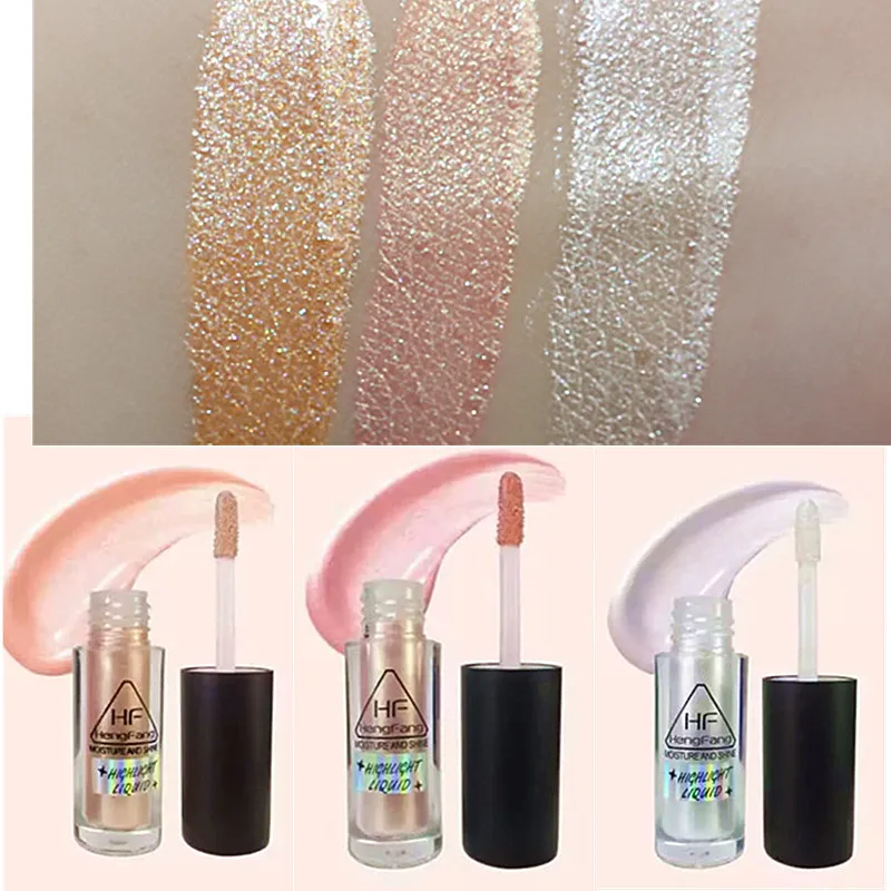 New Liquid Eye shadow Shimmer Powder Palette Contour White Eyeshadow