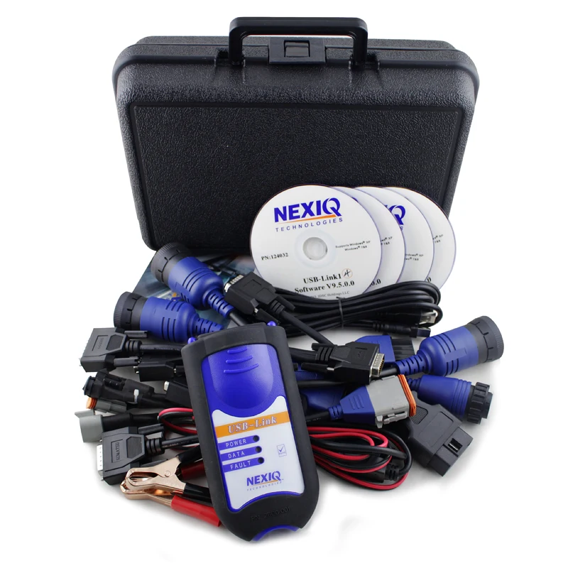 DHL ОСВОБОЖДАЕТ NEXIQ 125032 USB Link с Программным Обеспечением D iesel Грузовик Диагностика