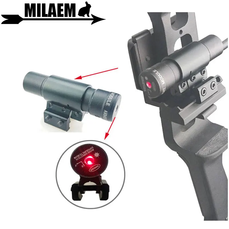 Buy 1pc Archery Rifle Tactical Red Dot Laser Sight 50 100m Laser Range