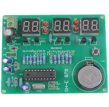 DIY Наборы AT89C2051 электронные часы цифровые светодиодные трубки Дисплей люкс