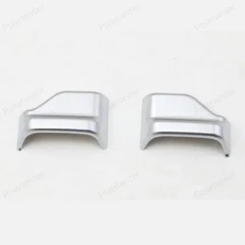 

for Benz E Class W212 2010-2015 2pcs ABS Chrome Interior Accessories B Pillar Seat Safety Belt Button Frame Cover Trim
