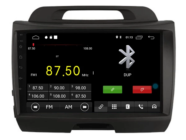 Top Elanmey top equipped 8 cores+4GB ram+64G rom android 8.1 car radio for kia Sportage 2011 2012 Gps navigation multimedia headunit 5