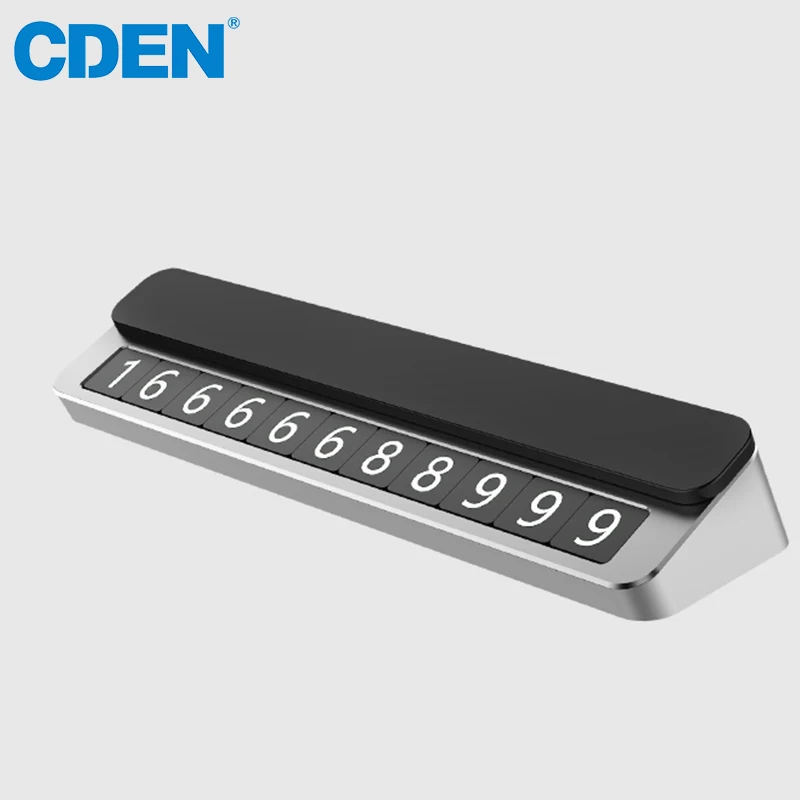 

Luminous Car Sticker Temporary Parking Card Florescent Phone Number Card Car Kit Easy to Disassemble Replace Automobile Accessor