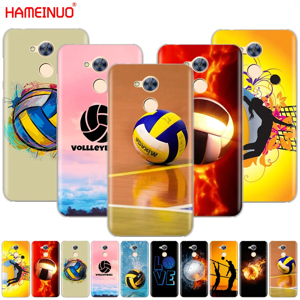 

HAMEINUO Fire Volleyball sport water Cover phone Case for Huawei Honor 10 V10 4A 5A 6A 7A 6C 6X 7X 8 9 LITE