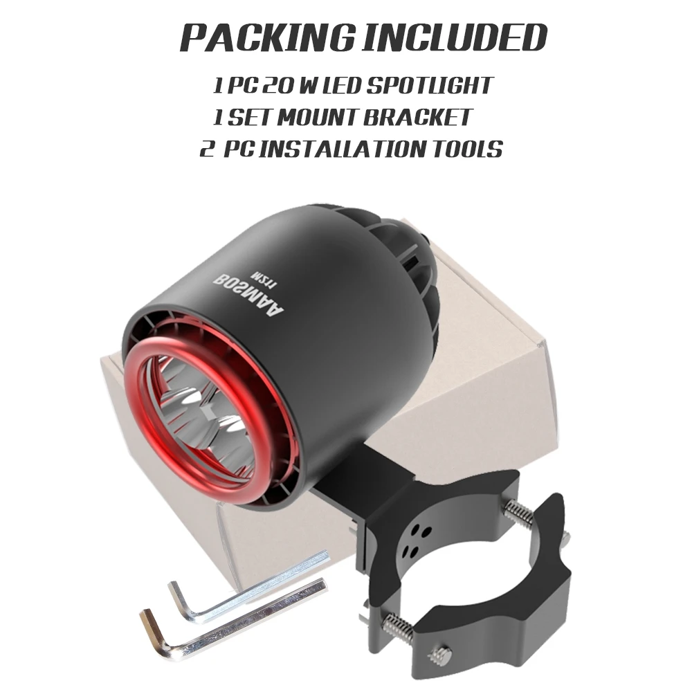 26 M211 motorcycle led headlight