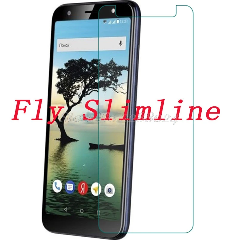 

Smartphone 9H Tempered Glass for Fly Slimline 5.45" GLASS Protective Film Screen Protector cover phone