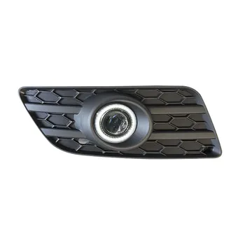 

DRL daytime running light COB or LED angel eye, projector lens fog lamp with cover for Mitsubishi Lancer EX 2013-14, 2 pcs