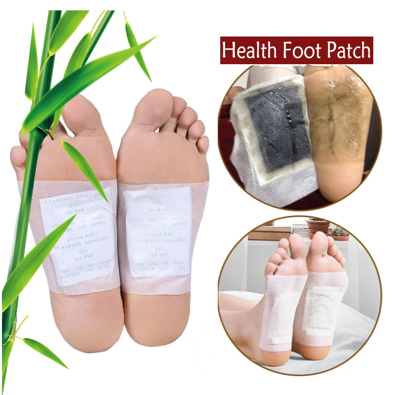 

100Pcs/Bags Fashion Herbal Detox Foot Pads Patches Feet Care Medical Plaster Foot Remover Relieving Pain Foot Massager