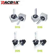 Пара HID лампы D1S D2S D3S D4S ксеноновая HID-лампа Автомобильные фары 35 Вт 4300 K 3000 K 6000 K 8000 K 12000 K фар для модернизации преобразования