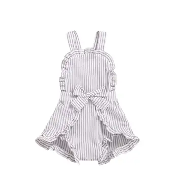 

Summer Fashion Kids Baby Girl Romper Sleeveless Playsuits Backless Girl Clothes